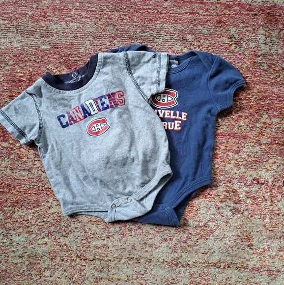 NHL Official Canadiens Onesie - Habs 6-9 months size - Picture 2 of 5